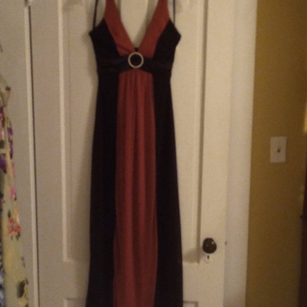 Taboo - Size Small - Halter Maxi Dress